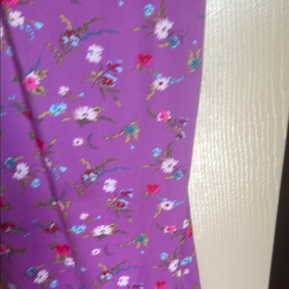 Xhilaration Purple Chemise with Cross-Back Straps - Picture 4 of 5